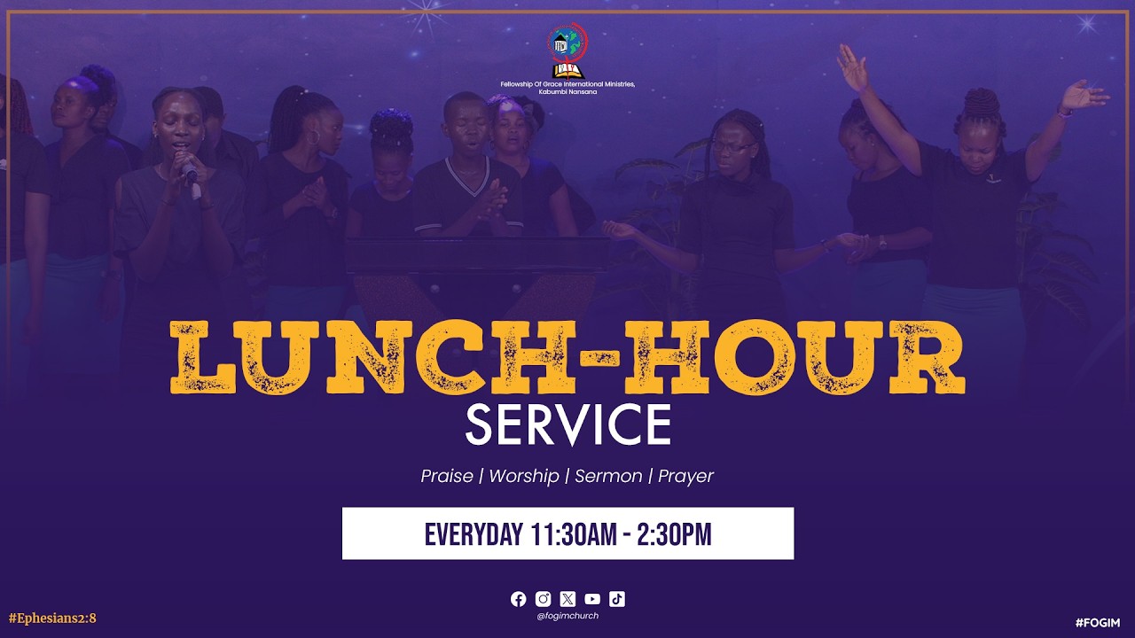 MONDAY LUNCH HOUR SERVICE | 23RD FEB 2026 | FOGIM