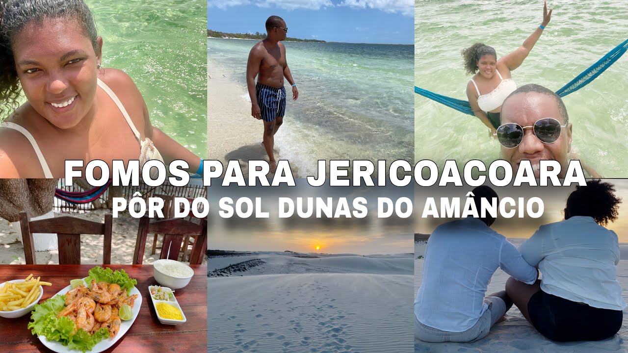 VLOG VIAGEM EM FORTALEZA: FOMOS PARA JERICOACOARA + PÔR DO SOL DUNAS DO AMÂNCIO || PAULA FERREIRA 