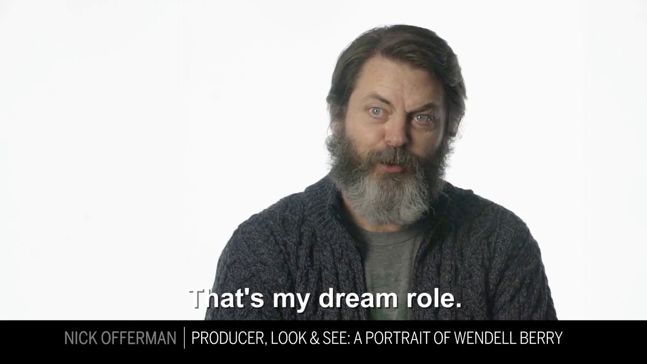 Nick Offerman at the Sundance Film Festival