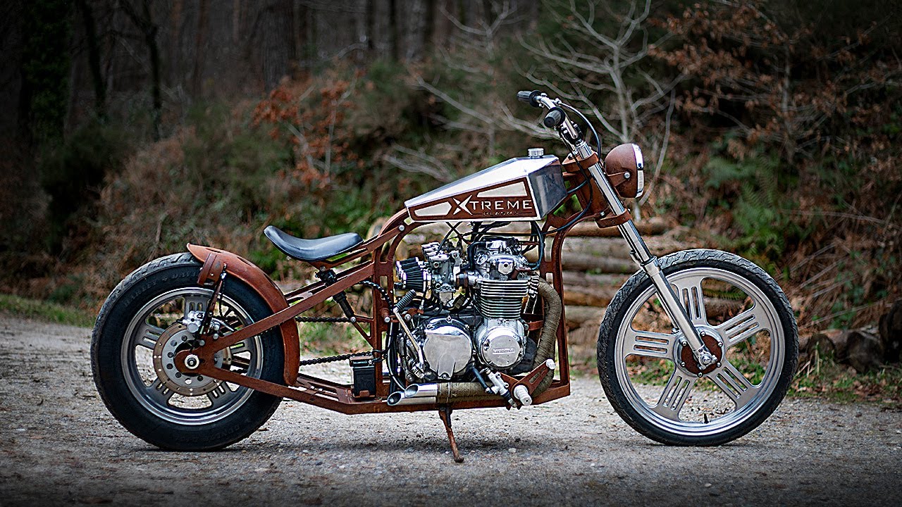 THE XTREME CNC PLASMA BIKE IS FINISHED - RAT ROD CHOPPER PROJECT