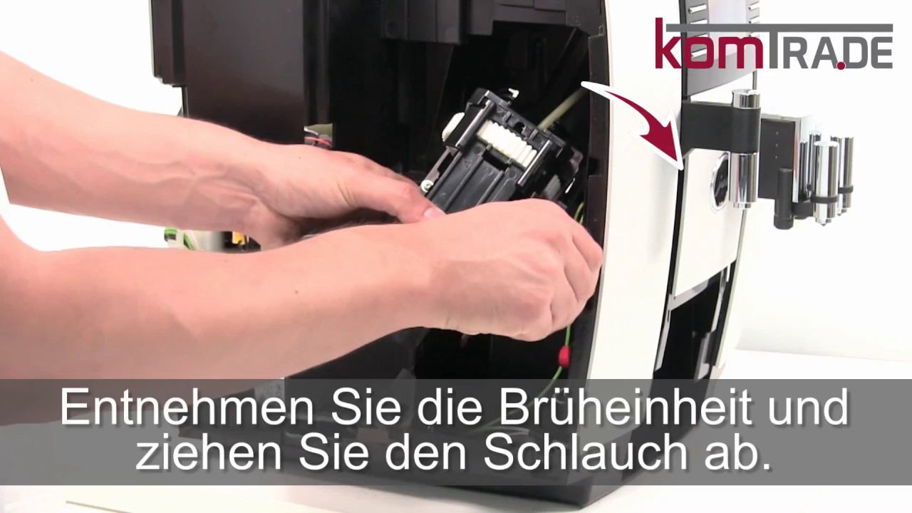 Jura Giga-Serie Brüheinheit/Brühgruppe ausbauen-ersetzen-tauschen-einbauen
