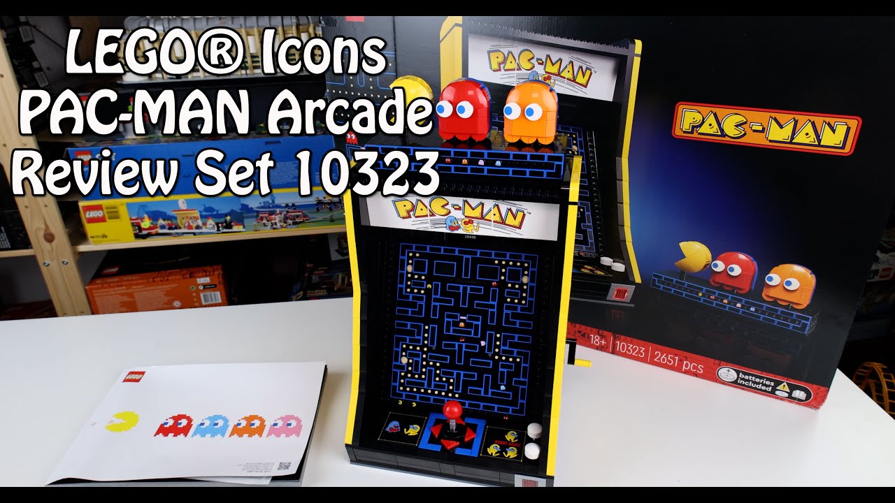 Review LEGO PAC-MAN Arcade (Icons Set 10323 Spielautomat)