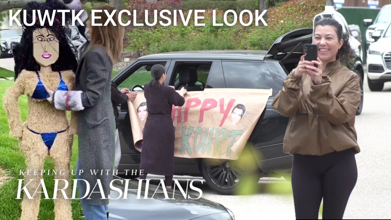 See Kourtney Kardashian's Surprise Birthday Parade | KUWTK Exclusive Look | E!