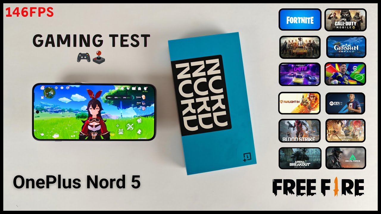 OnePlus Nord 5 Gaming Test