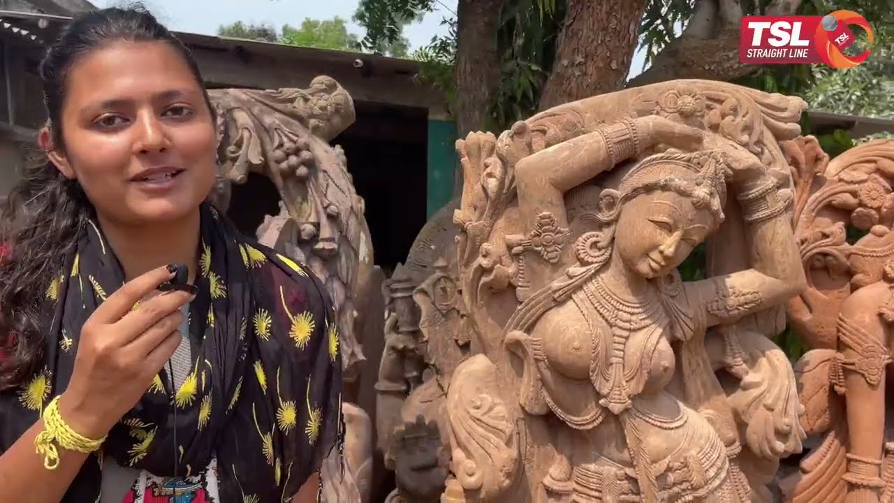 Beautiful stone-carvings and sculptures made in Odisha