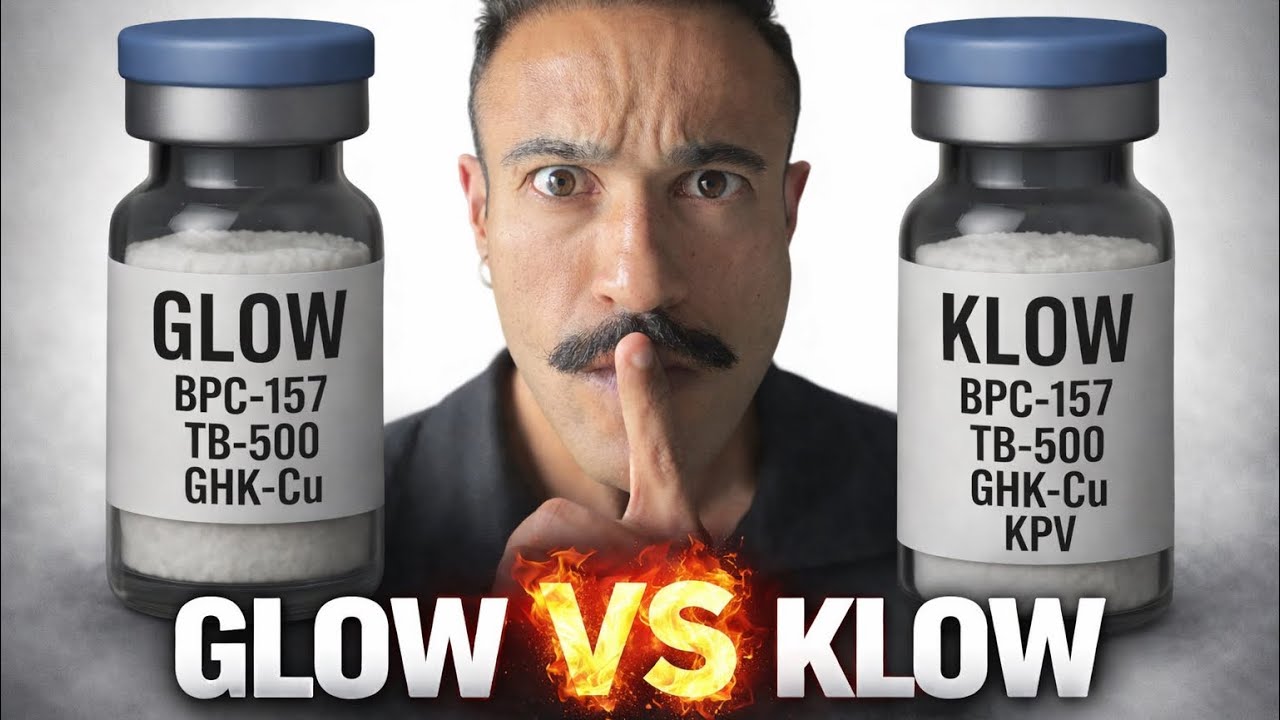 GLOW e KLOW: O Que Ninguém Te Conta Sobre Combo de Peptídeos