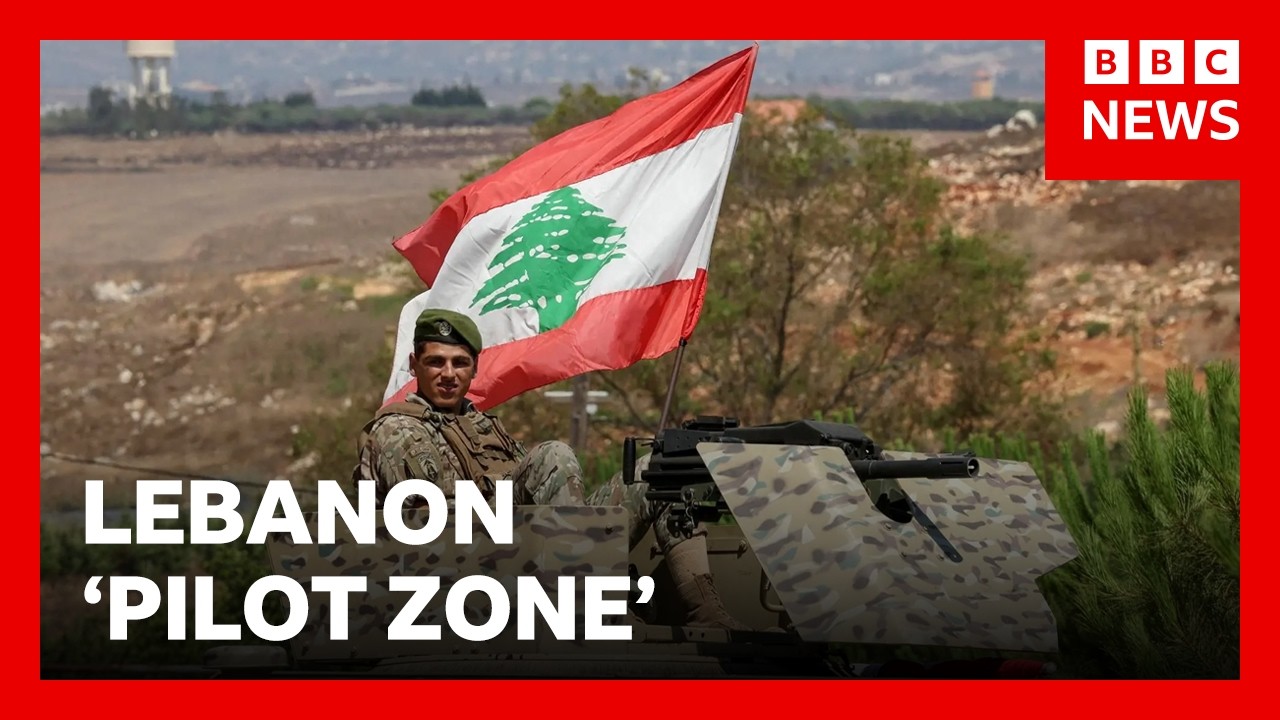 Lebanese army says troops deploying in 'pilot zone' after Israeli withdrawal | BBC News