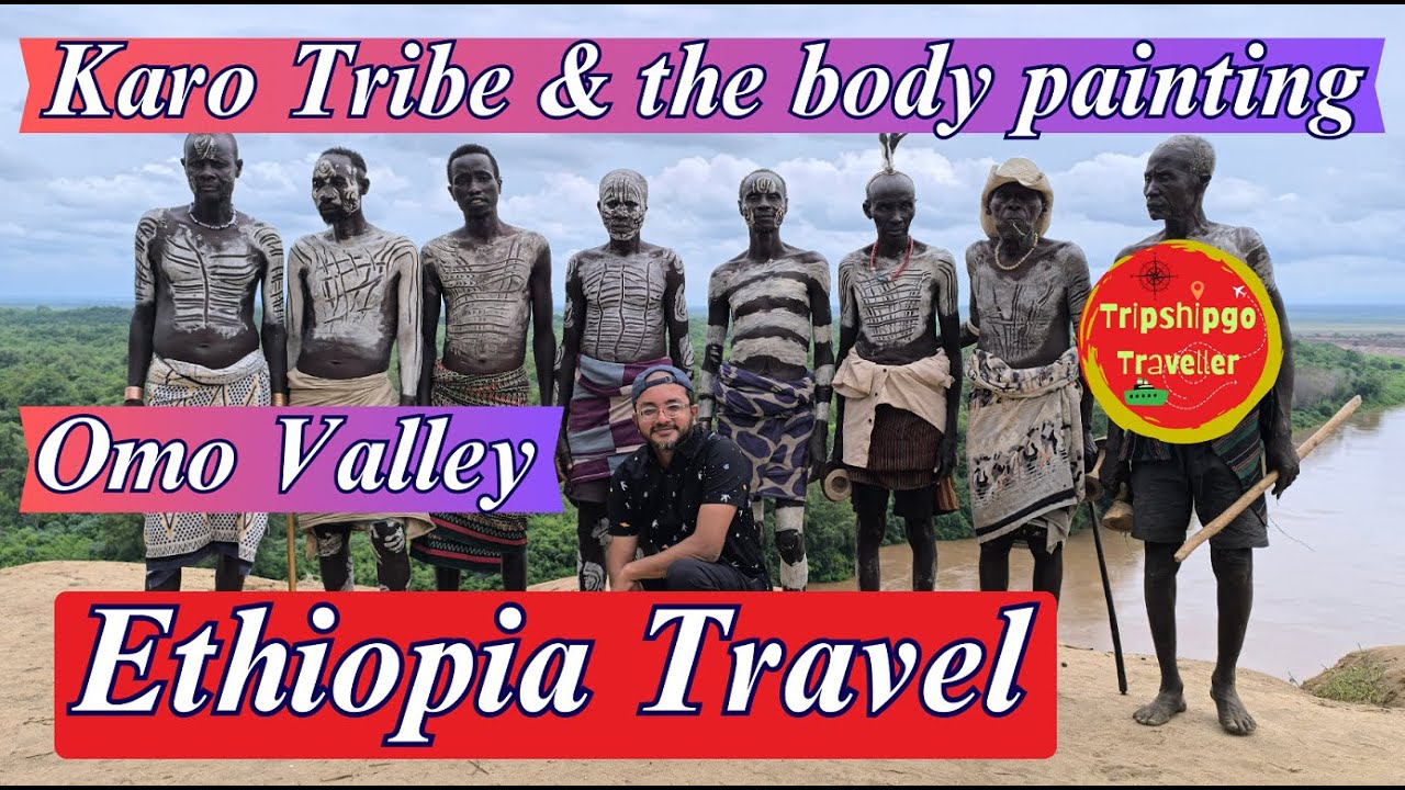 Karo Tribe -  - Tribe that live along the Omo River in Southern Ethiopia 