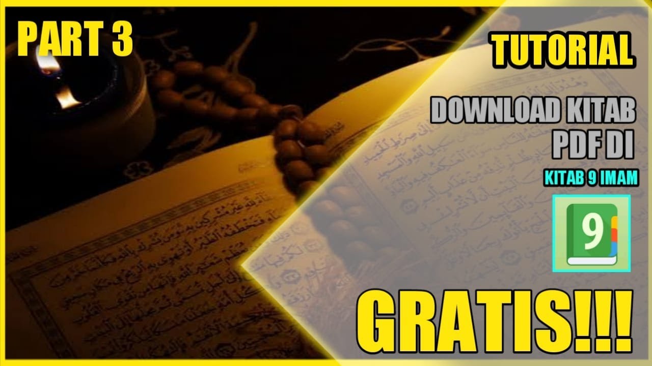 UAS PUTRI MELANI (1901030011) | Tutorial download kitab pdf gratis | Aplikasi Kitab 9 imam |  part 3
