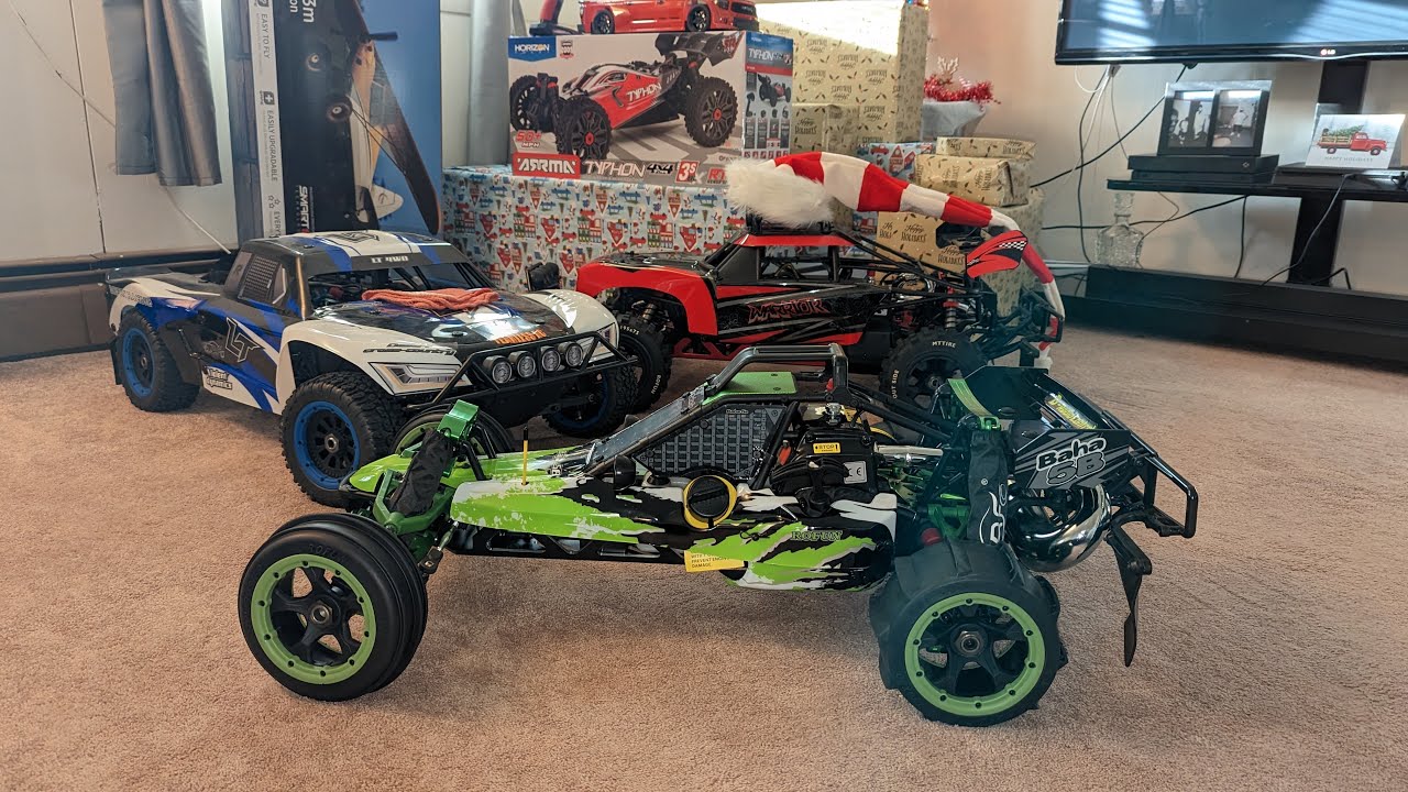 THE NEW ROVAN 5B 32cc unboxing FT360 first run BRAAP BRAP