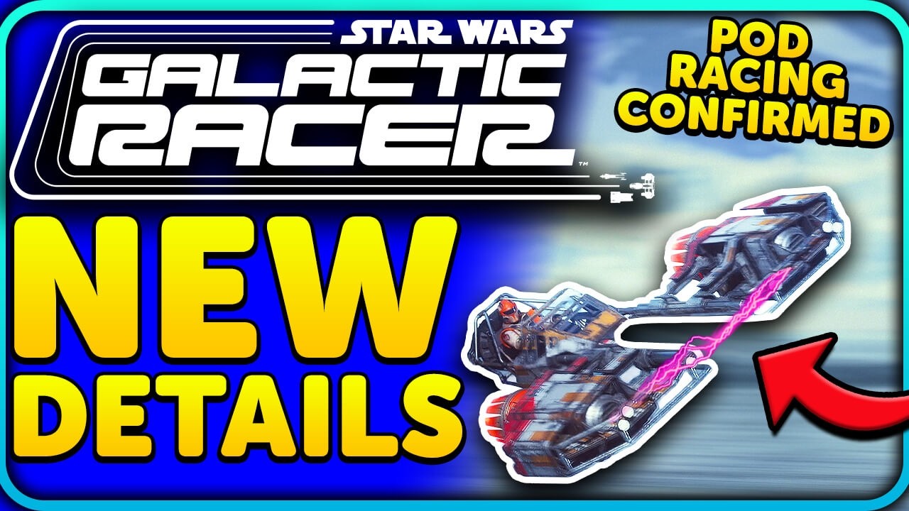 Гонки на подах ПОДТВЕРЖДЕНЫ! Новости Star Wars Galactic Racer!