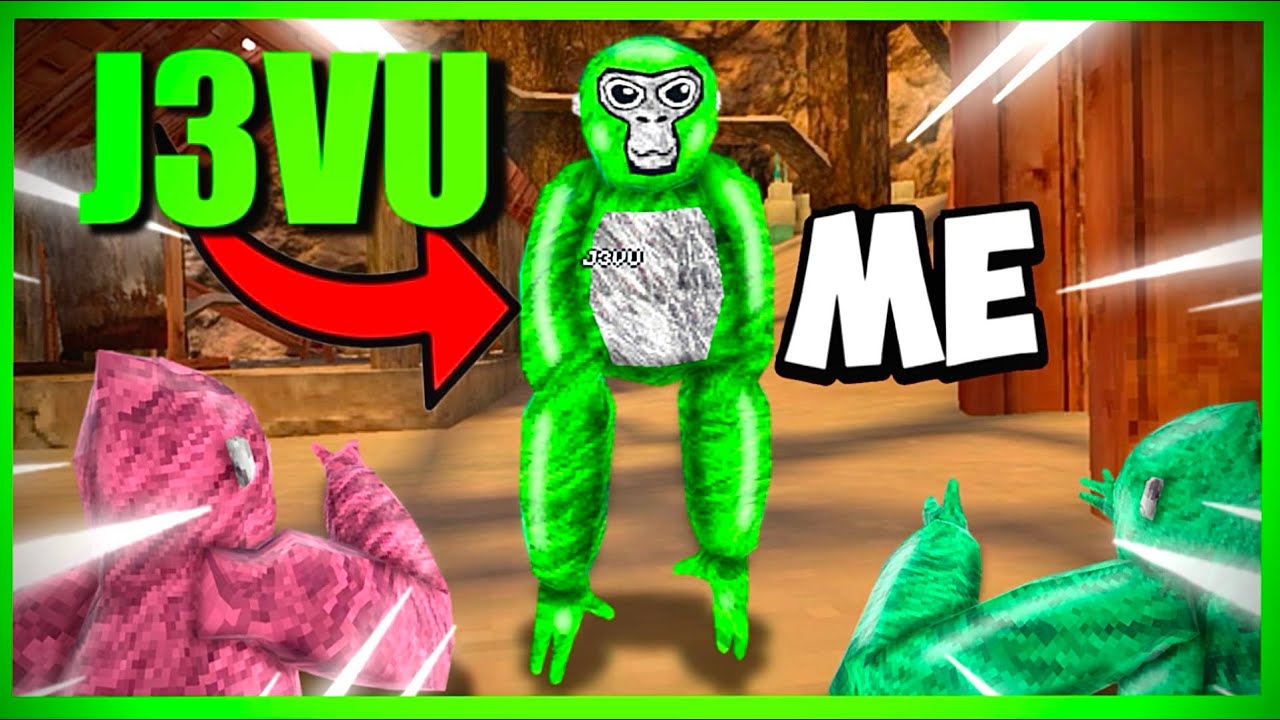 Троллинг в роли J3VU в Gorilla Tag VR!