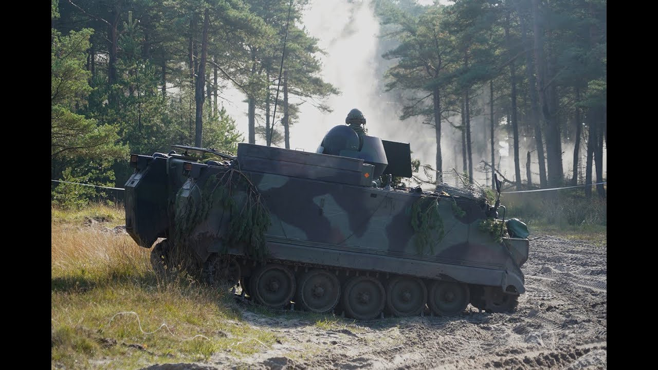 Lithuanian M113 ambushed by Danish Piranha 5 - Big Fight - Brave Lion 2022 - NATO Forces