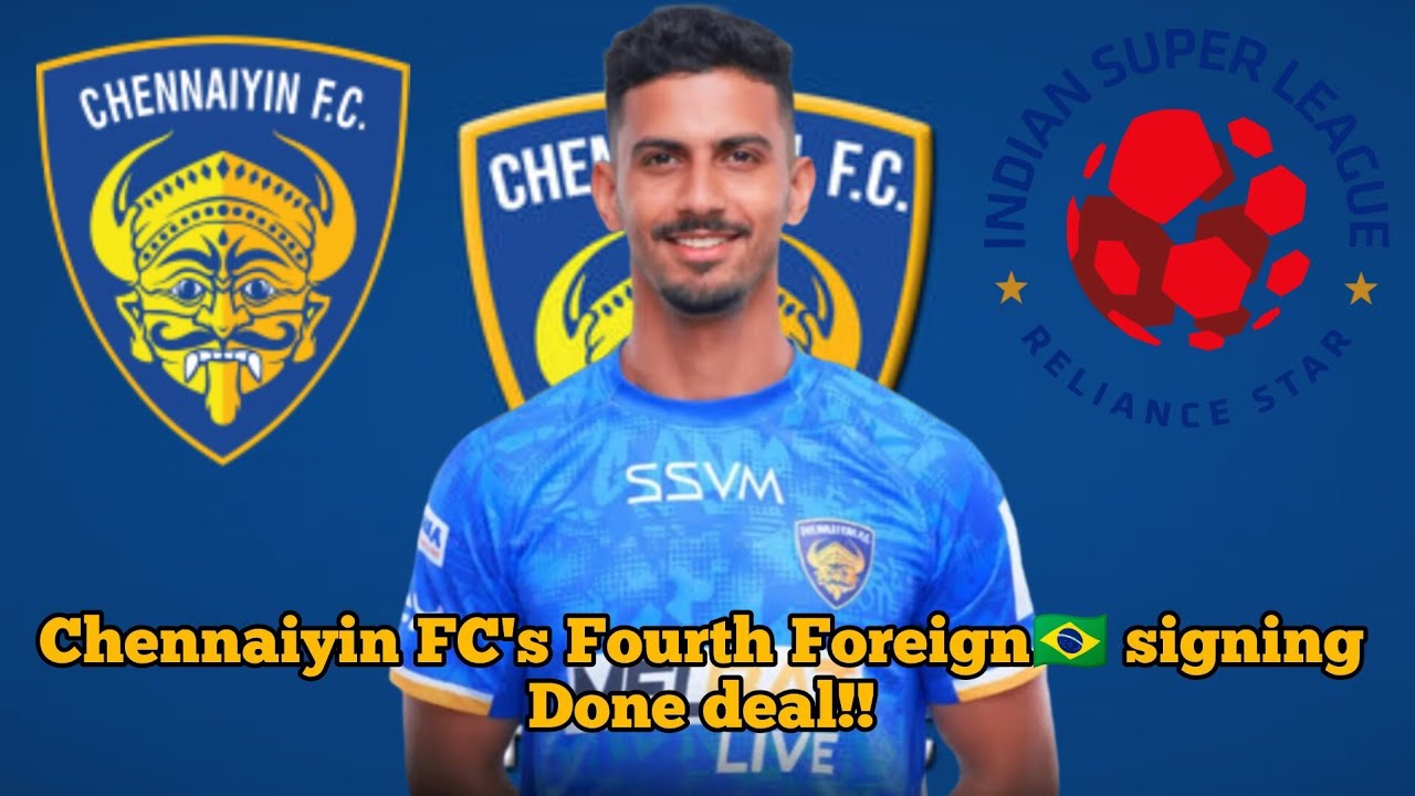 Chennaiyin Fc's Fourth Foreign signing||Done deal!!