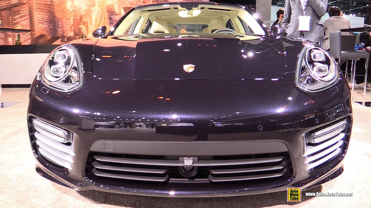 2015 Porshe Panamera Turbo S Executive - Exterior and Interior Walkaround - 2015 Detroit Auto Show