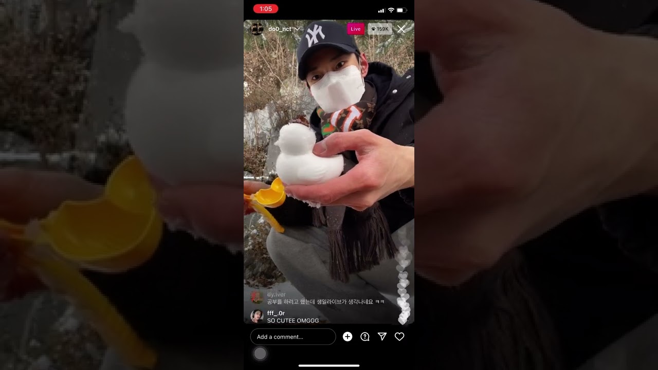 Doyoung Birthday Instagram Live 020122 
