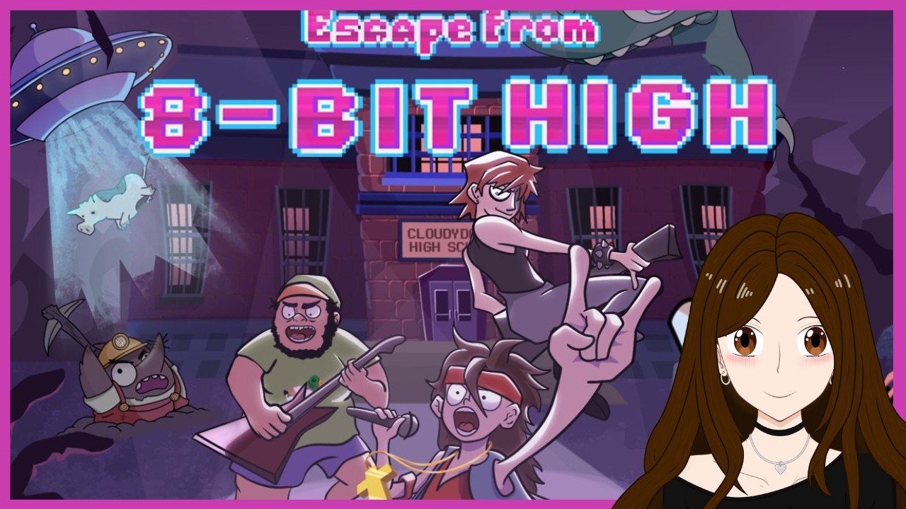 Escape from 8 bit high Demo - Point and Click Adventure