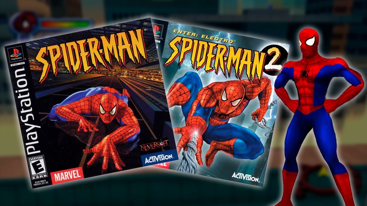 Spiderman 1 y 2 fueron JOYAS de la PS1