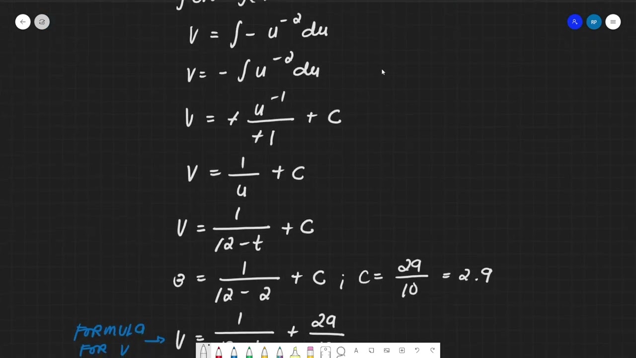 Applications of Indefinite Integrals - Rates of Change