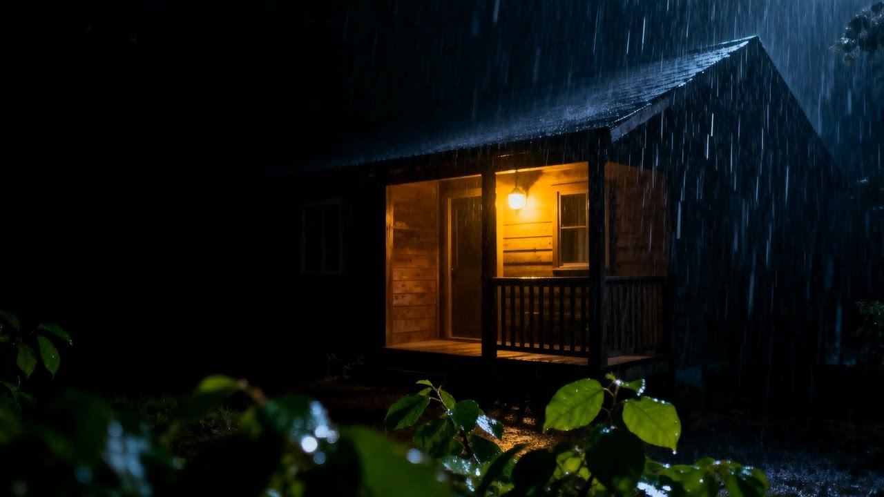 LIVE Storm Ambience: Torrential Rain, Wind Gusts & Thunder for Sleep
