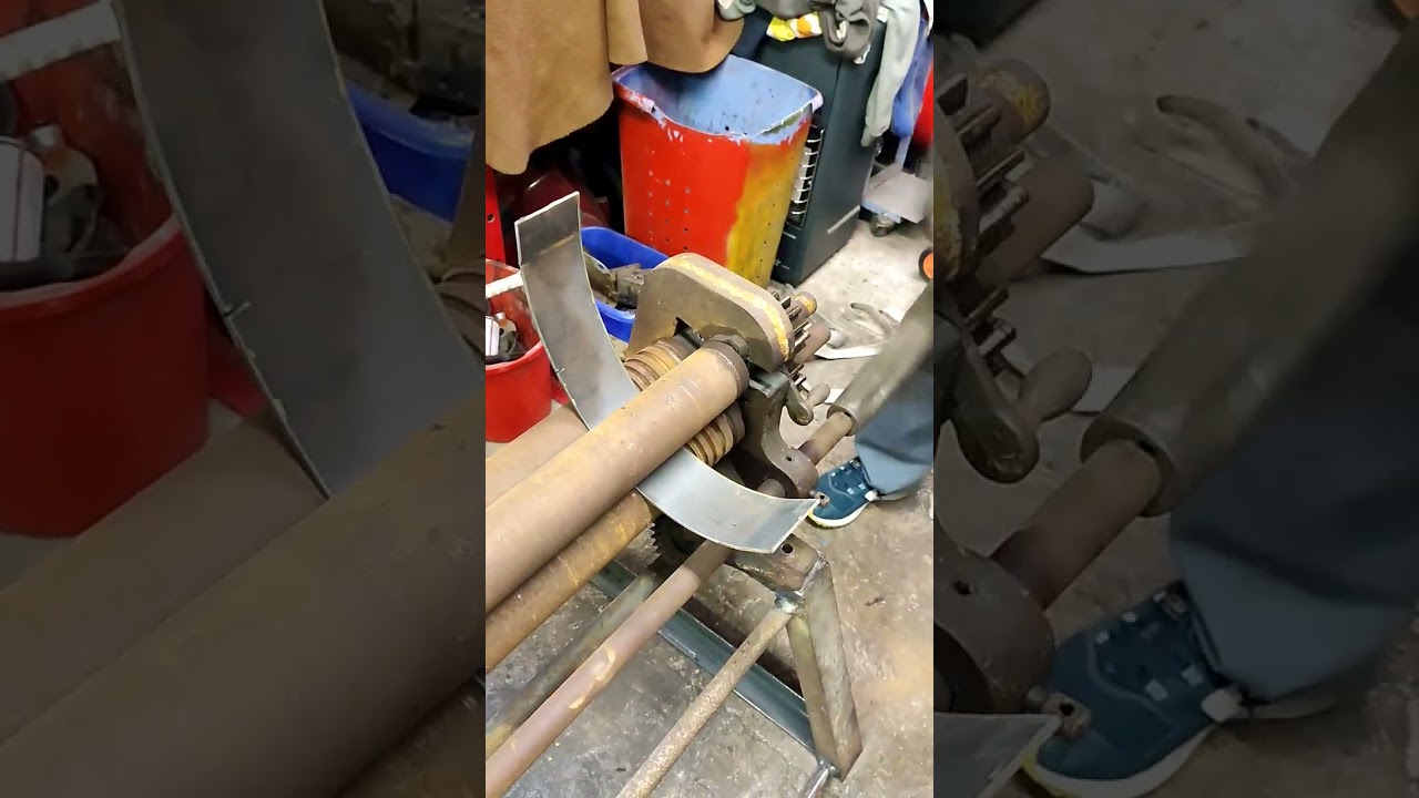 Cintrage de t&ocirc;le 3mm