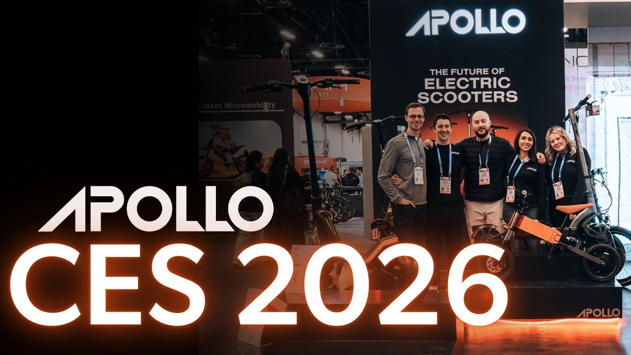 CES 2026 Booth Walkthrough - Apollo Scooters