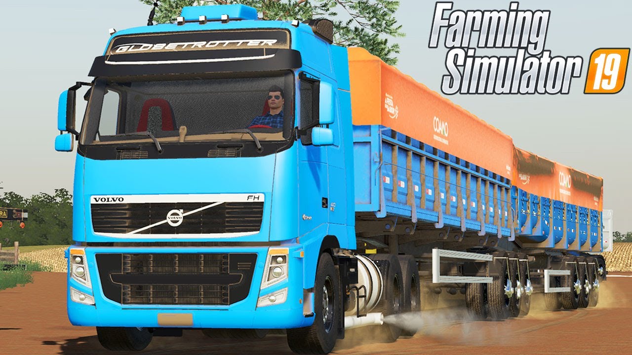 VOLVO FH 440 NO PUXE DO MILHO | Farming Simulator 19 | Fazenda Jatobá - Episódio 59