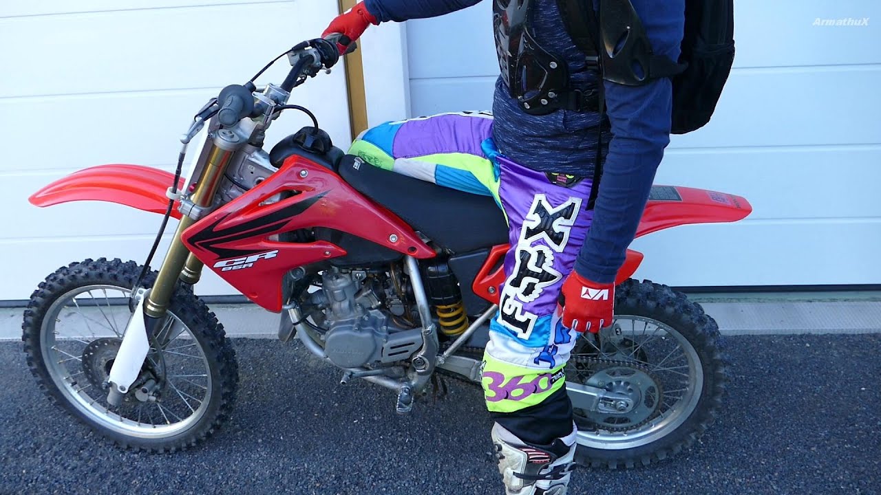 Honda CR85 2-Stroke | My First Start (Raw Sound)