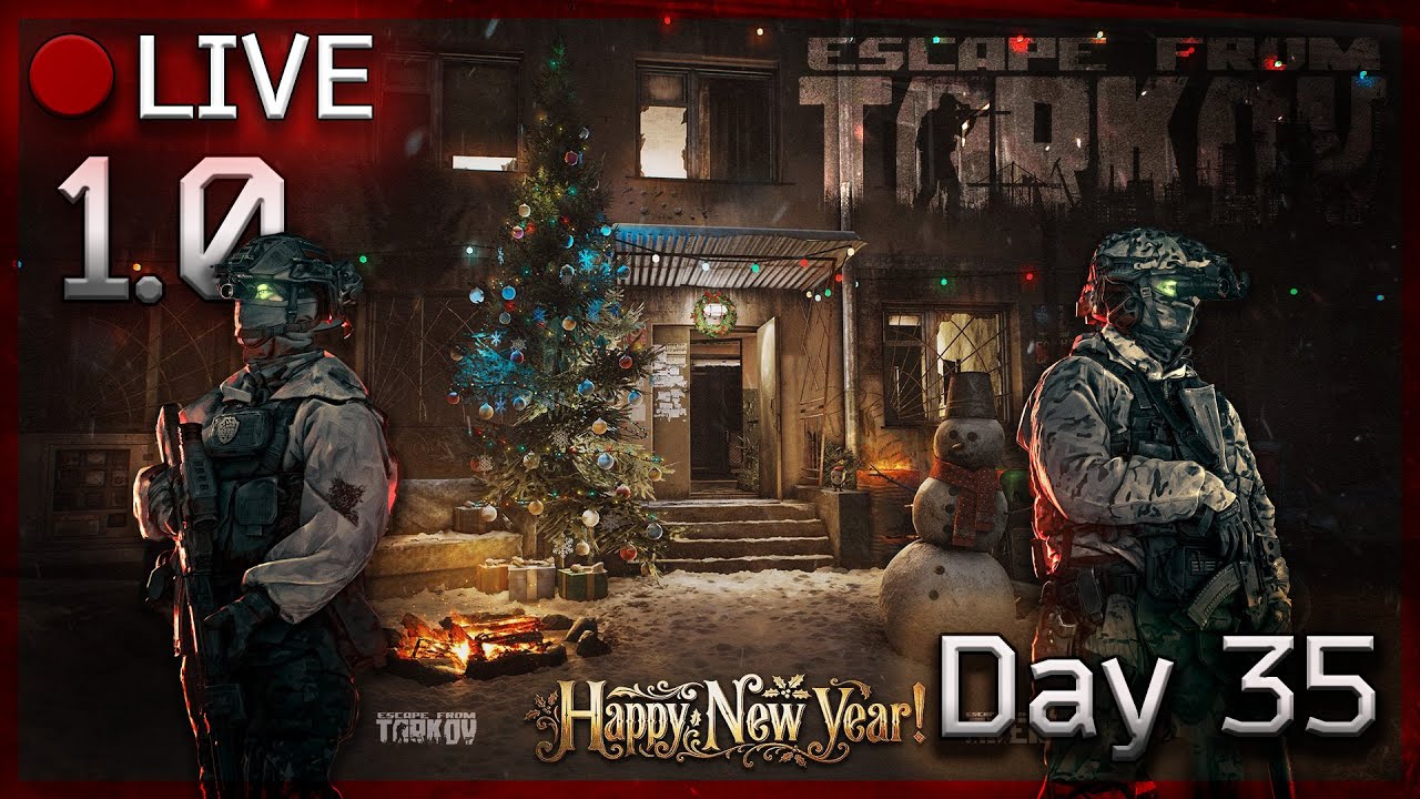 Tarkov 1.0 Day 35! Last few tasks before Terminal! Prestige 4 Lvl 48+