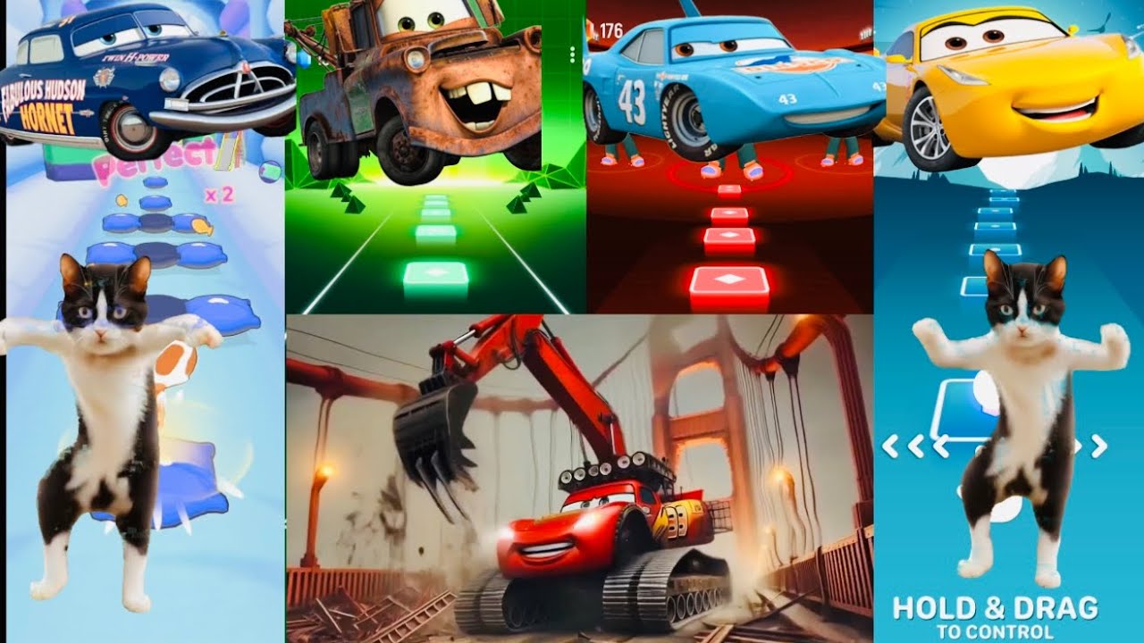 Super Speed McQueen – Tiles Hop Extreme Run!	Lightning McQueen Turbo Speed – Tiles Hop Gameplay