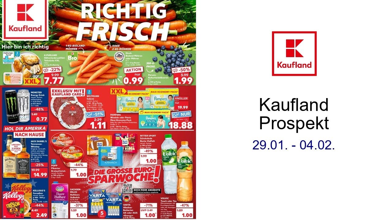 Kaufland Prospekt   29.01. - 04.02.