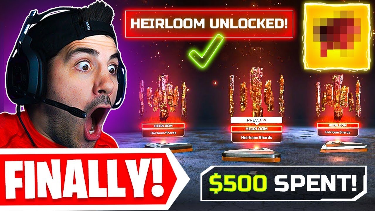 I UNLOCKED THE RAREST ITEM IN APEX LEGENDS! 😱