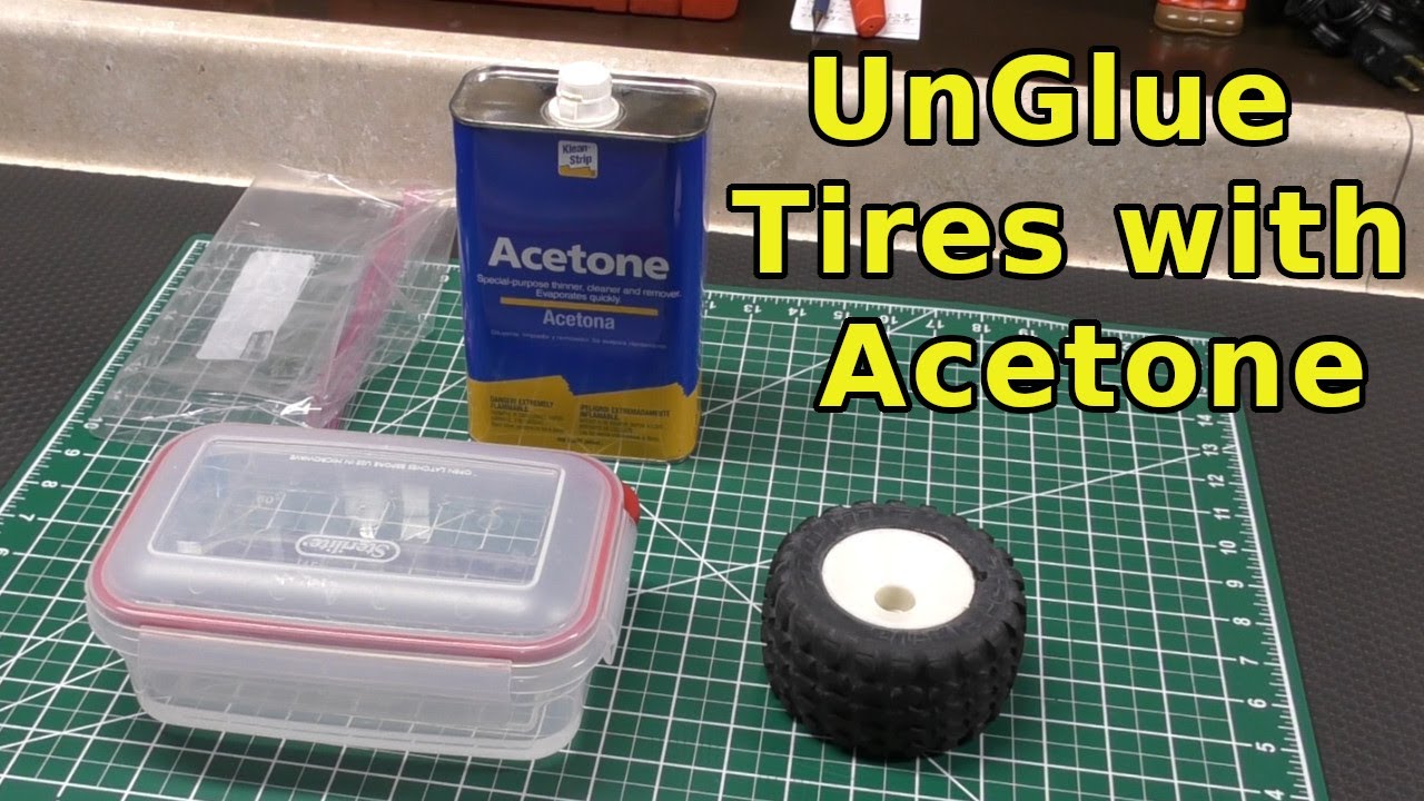 Remove Glued RC Car Tires from Wheels Easily!