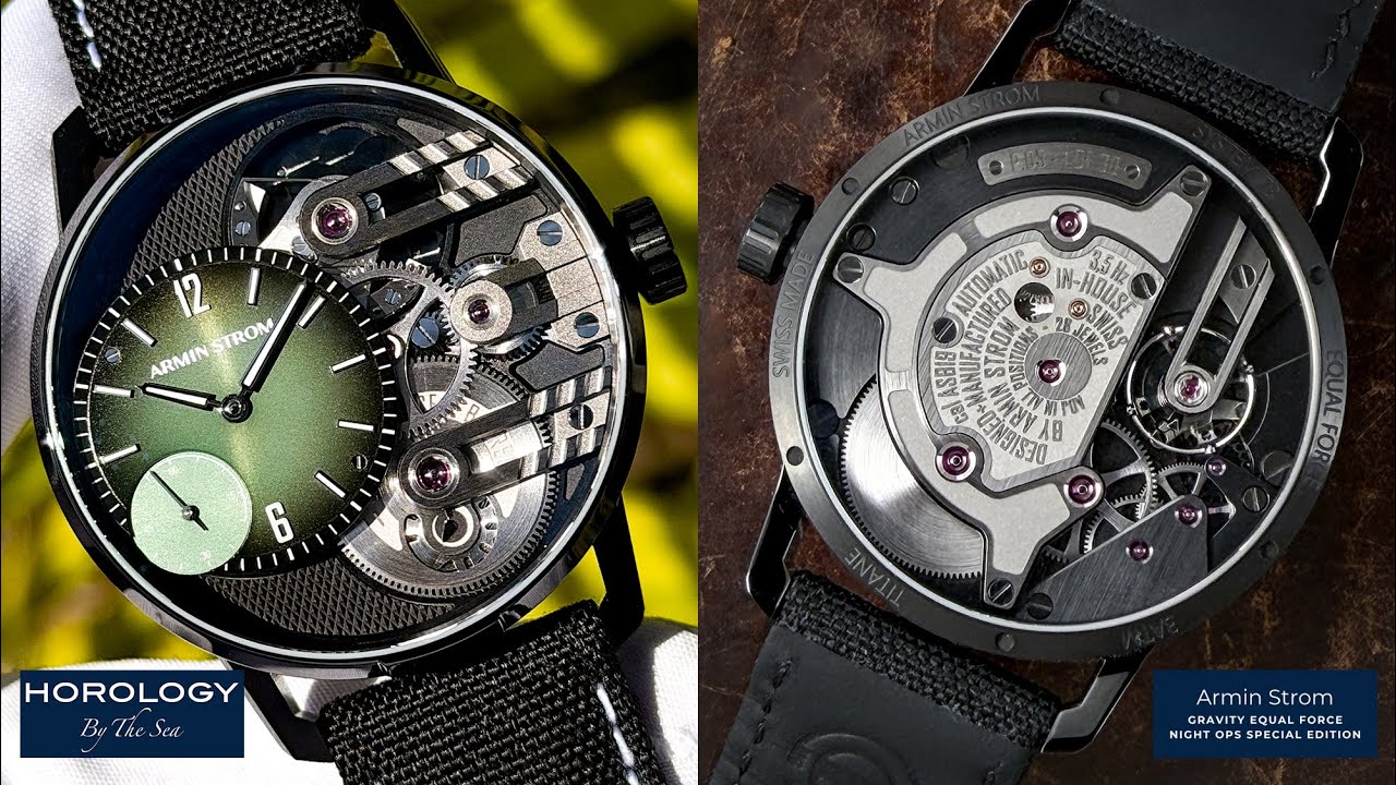 Armin Strom Gravity Equal Force P03 "Night OPS" Special Edition "1 of 30" | Horology By The Sea
