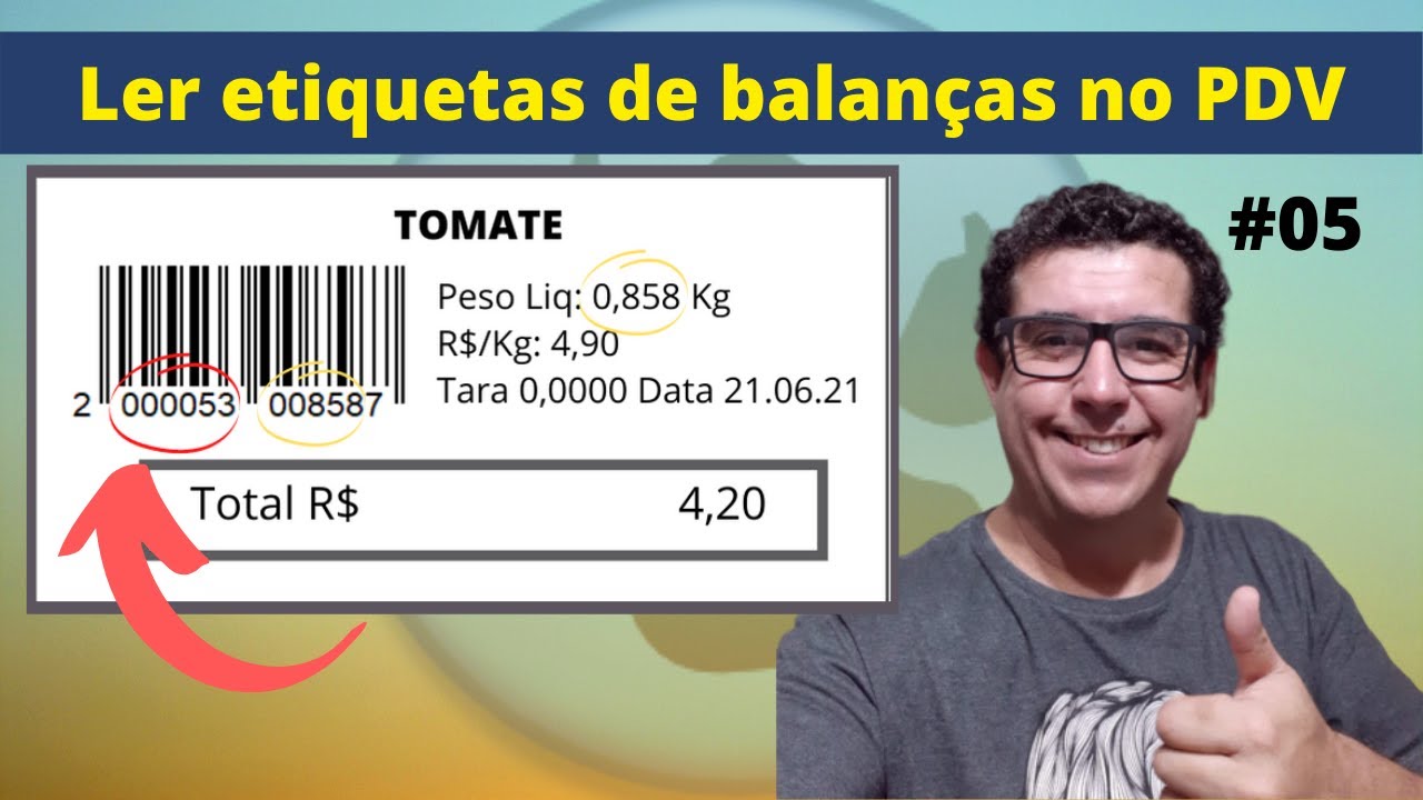 05 - Ler etiquetas de balanças no PDV