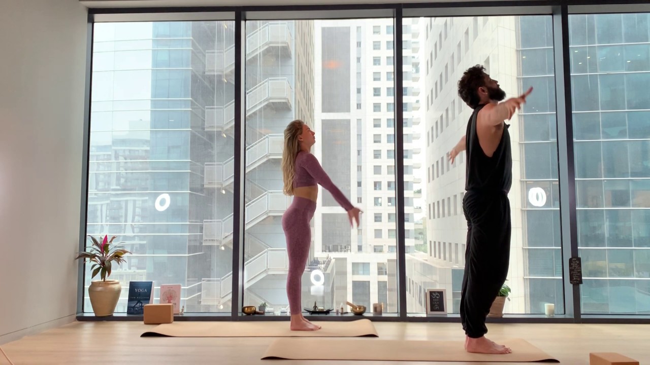 Power Vinyasa Flow Yoga Class with Gal Misgav and Talia Oren | Livewell Studio