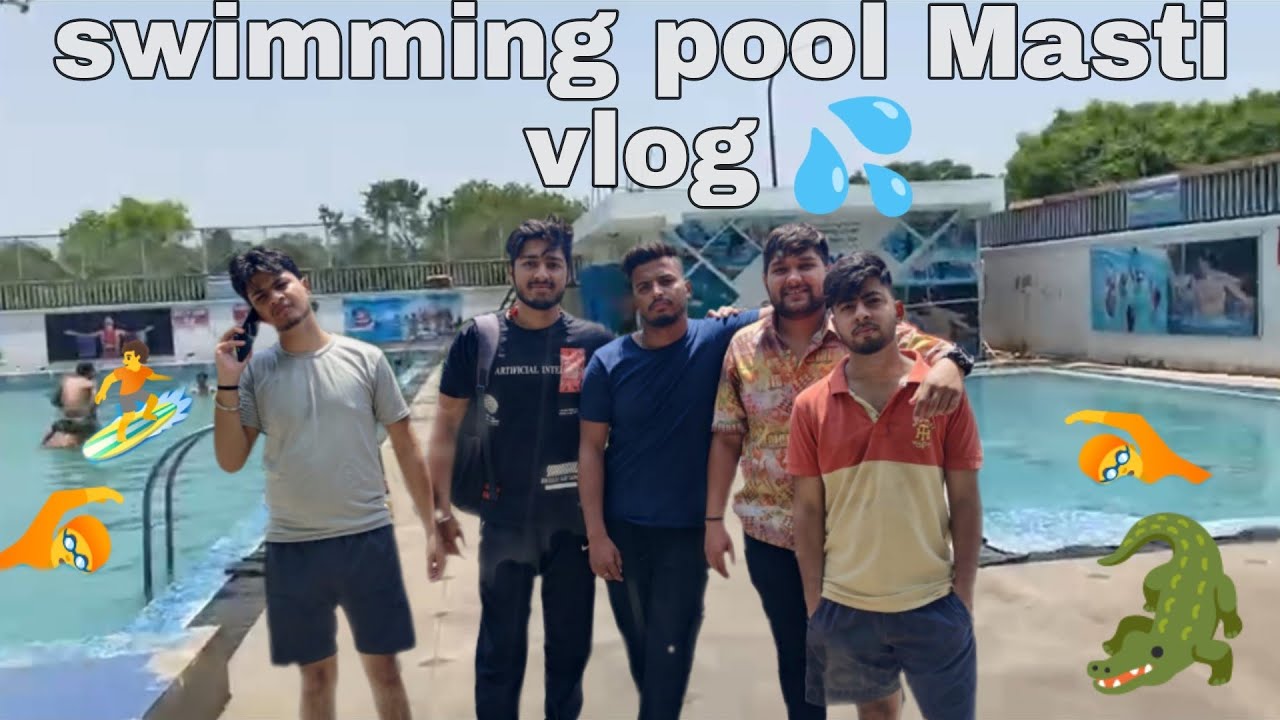 Swimming pool masti vlog || with my friends || #poolvlog #swiming#summervacation #summer #vlogs #wwe