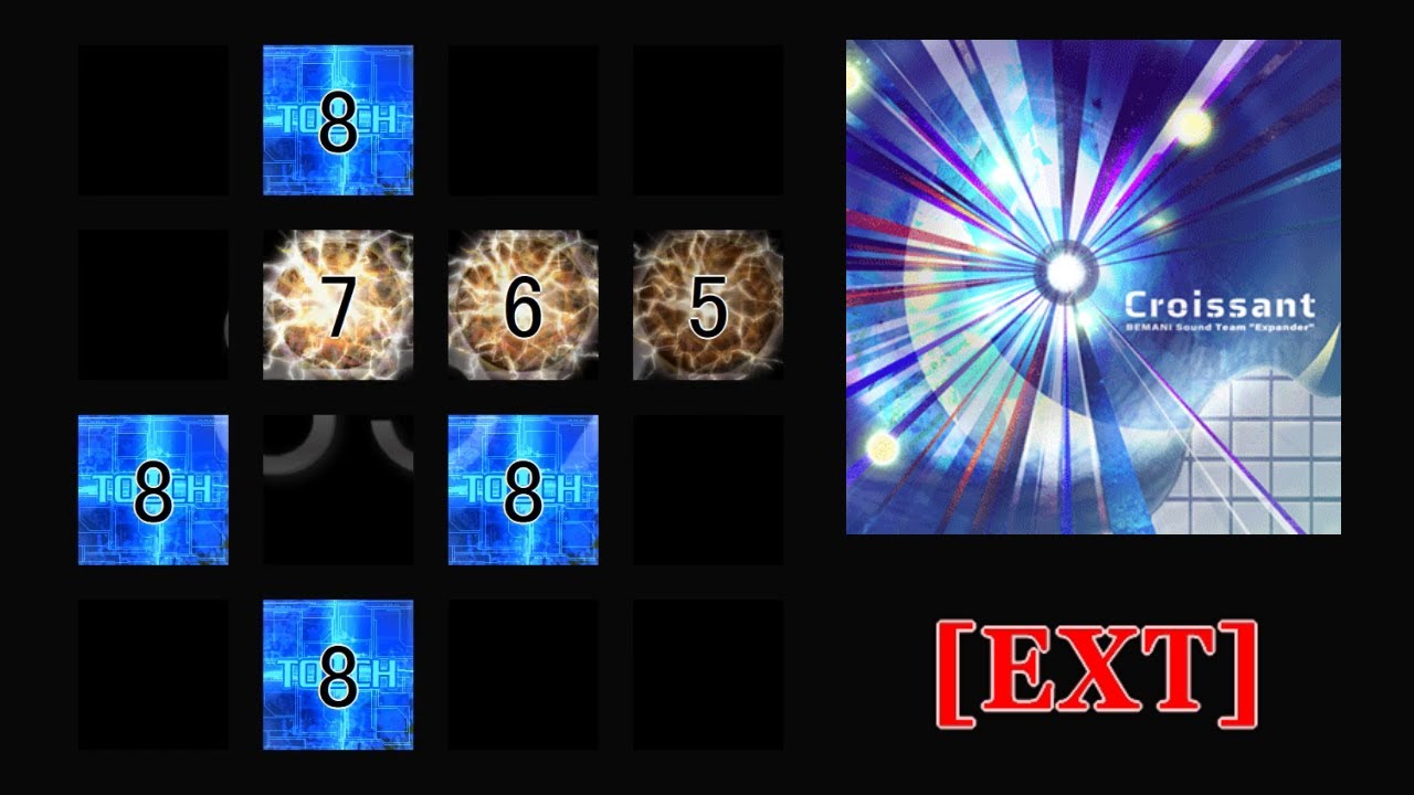 【jubeat beyond the Ave.】Croissant [EXT] 譜面確認