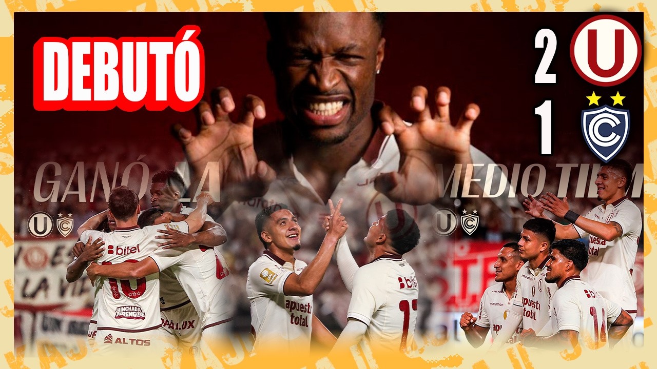 ¡Buen partido! Ganó la U y debutó Gassama.