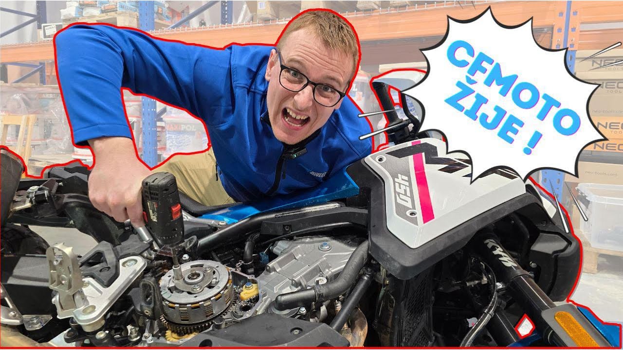 Ako vymeniť spojku na CFMOTO 450 MT? Skúšame zosilnené lamely pre väčšiu výdrž