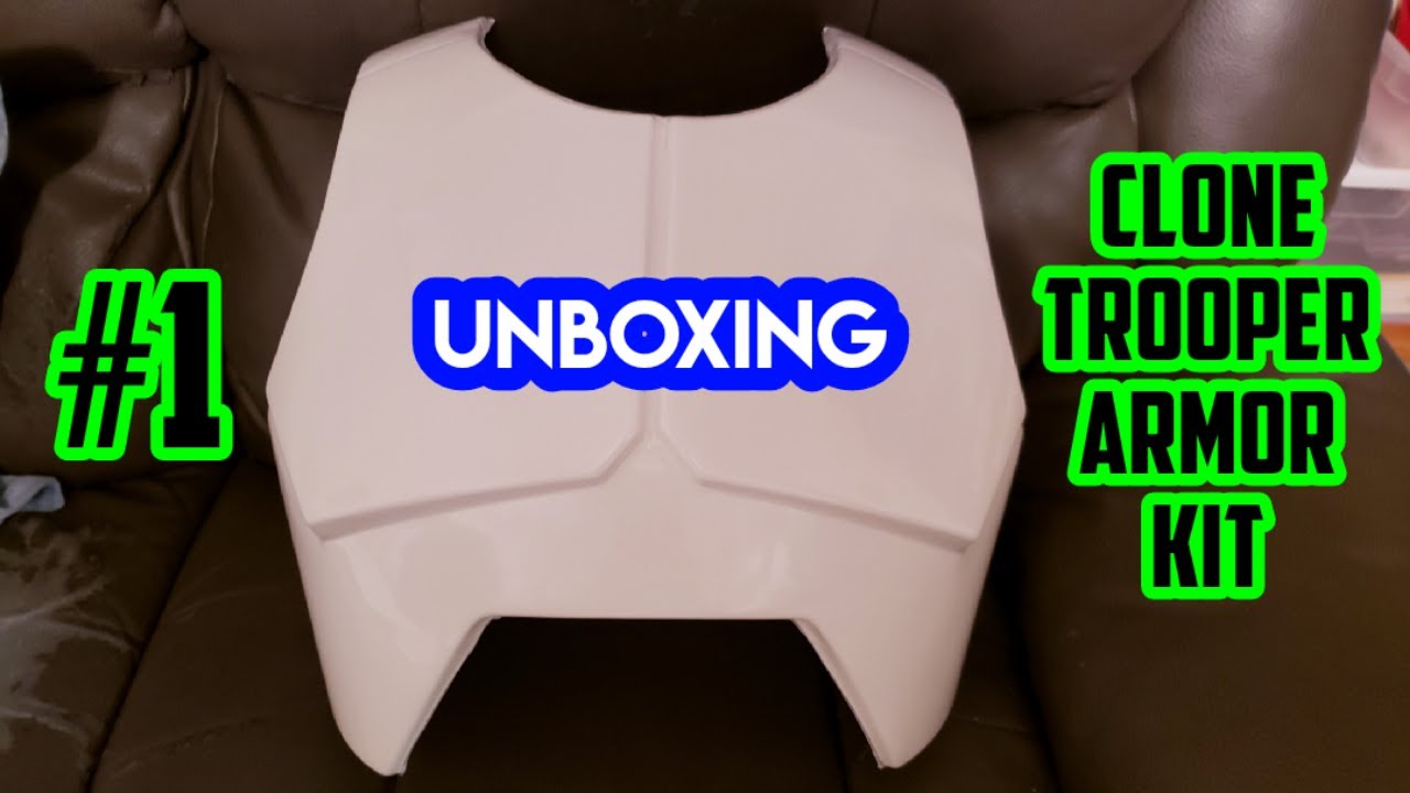 Clone Trooper Plastic Armor Kit [ Unboxing + Trimming ] from Imperial Surplus
