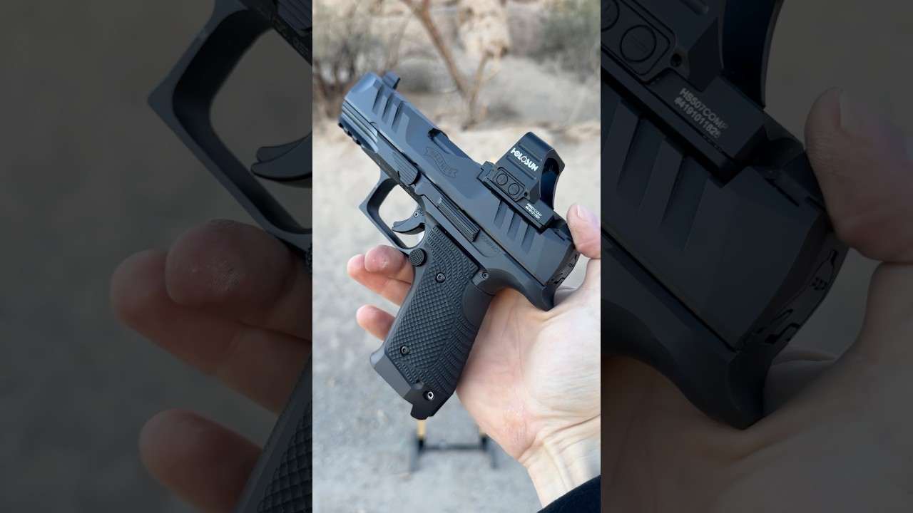 Walther PDP Steel Frame Compact is NICE! #subscribe