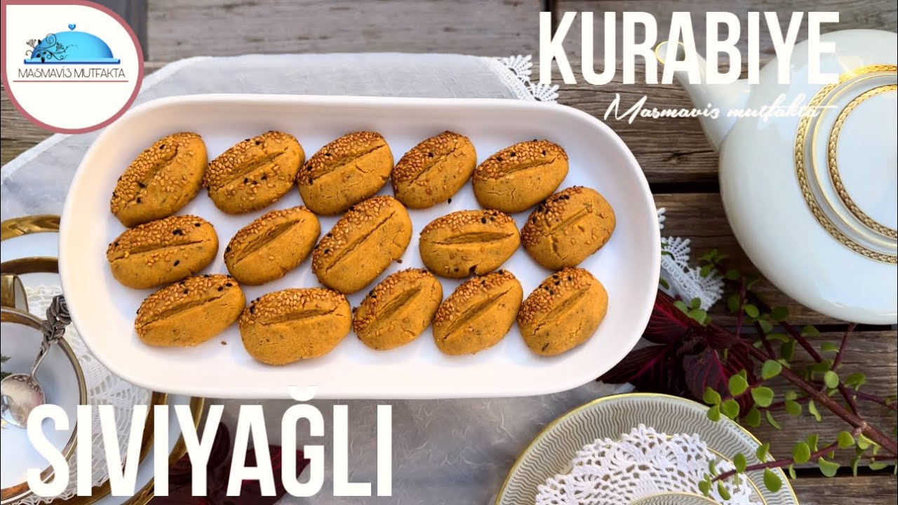 BAHARATLI SIVIYAĞLI🥇AĞIZDA DAĞILAN MUHTEŞEM TUZLU KURABİYE|Tereyağ Yok /