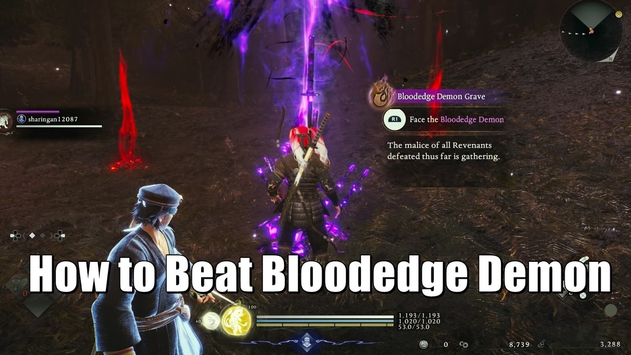 Nioh 3 Boss Fight &ndash; How to Beat Bloodedge Demon