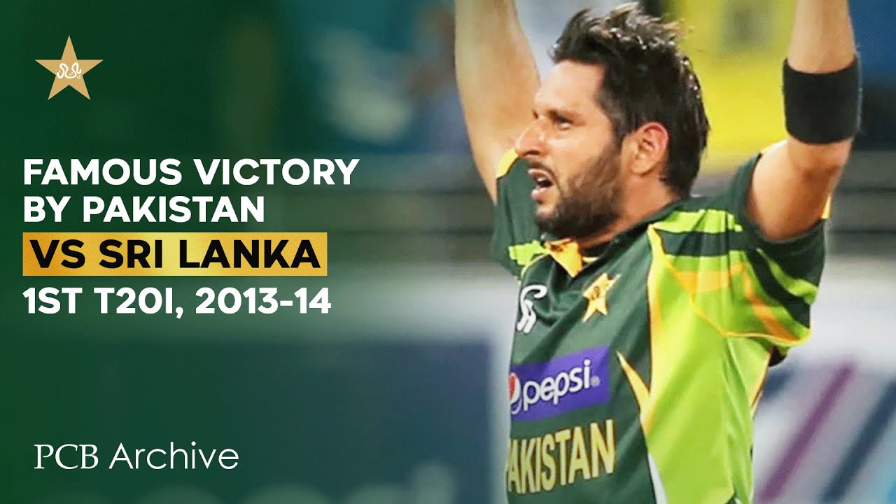 PCB Archive - Shahid Afridi Leads Pakistan to Close Win | PAK vs SL 1st T20I 2013-14