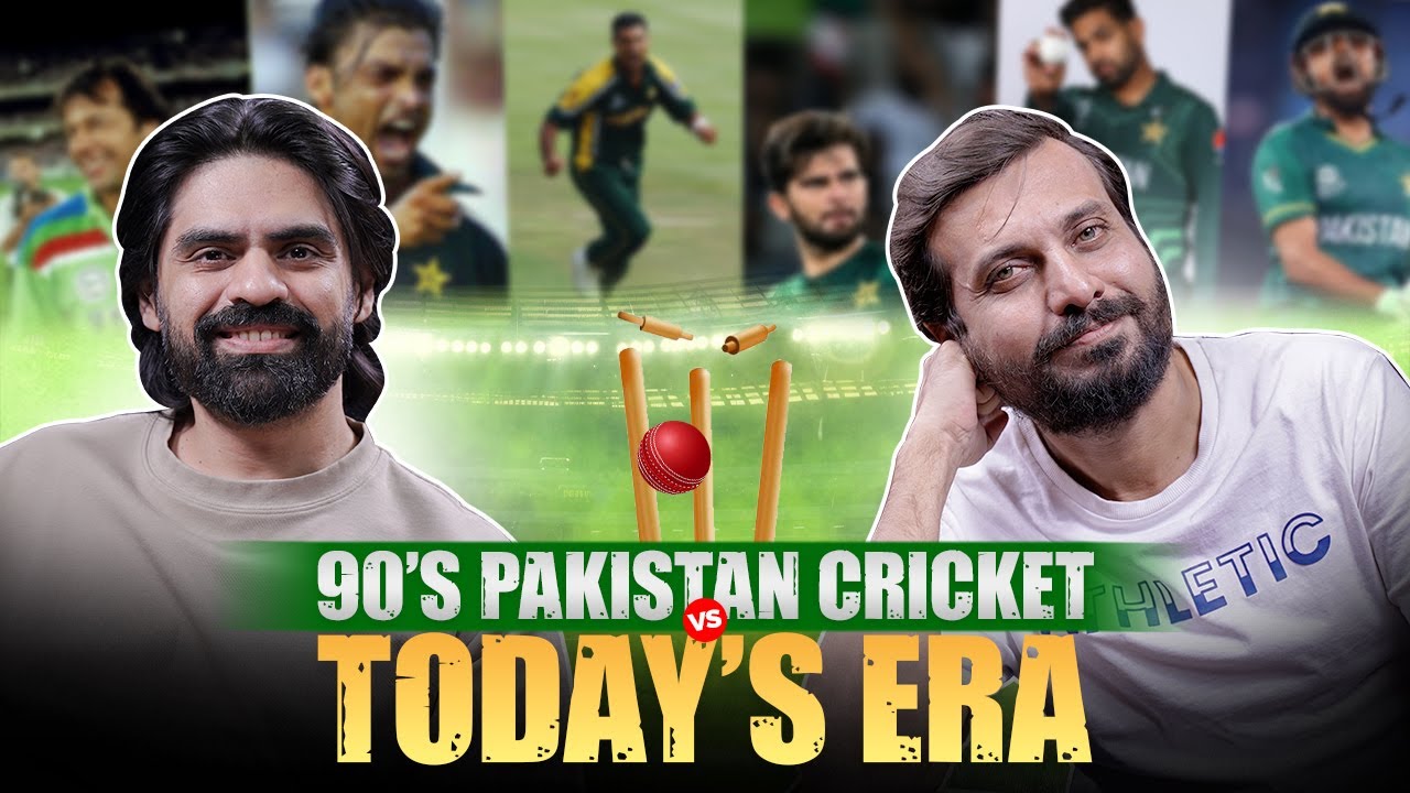 90’s Pakistan Cricket vs Today’s Era | Fitness in Sports ft. Wasay Habib | Muscle Matters