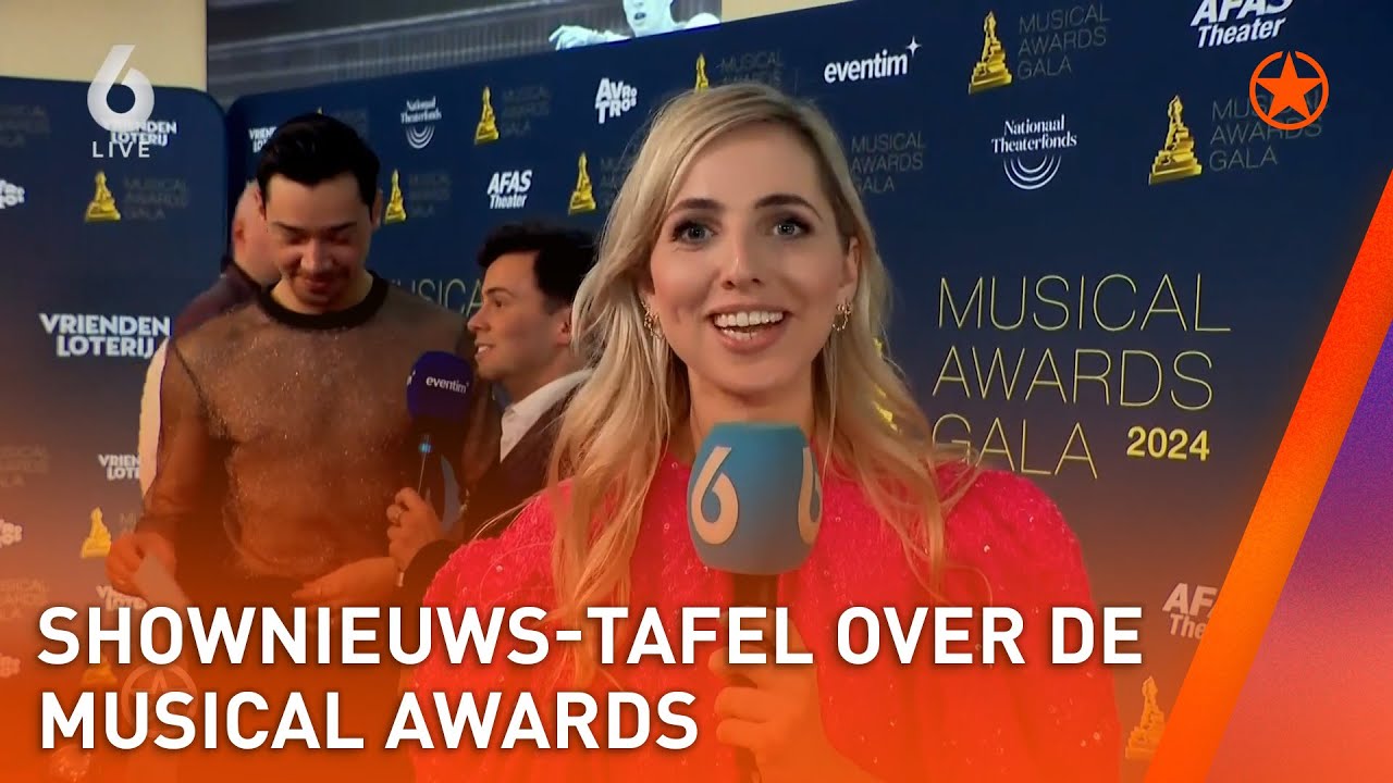 ALLES over de MUSICAL AWARDS | SHOWNIEUWS