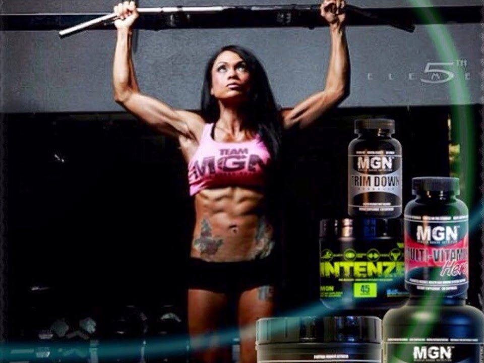 Michelle Mein's Bikini Competition Prep MGN Supplement Stack- GAUGEGIRL82