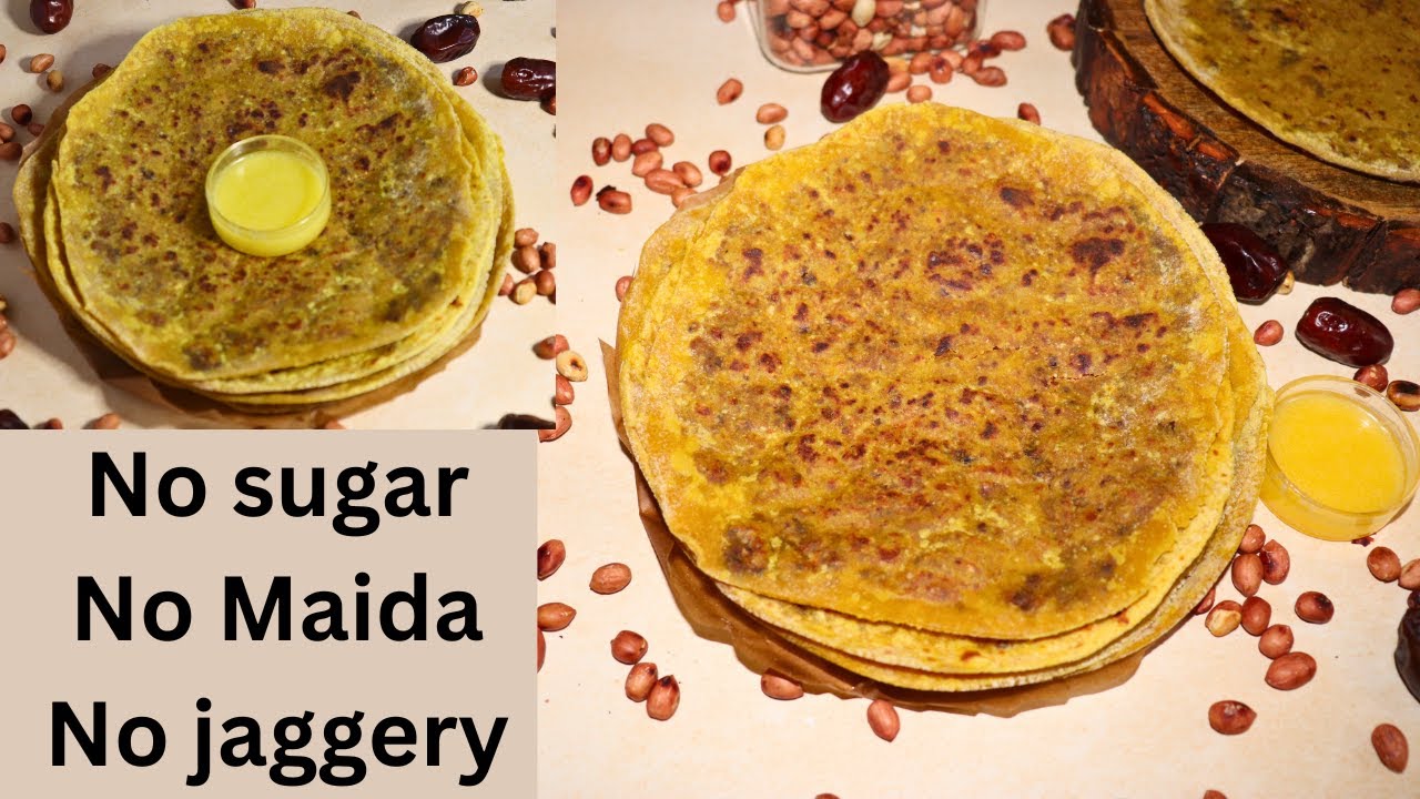 High protein & Fiber | Peanut Poli | Kadalebeeja obbattu | shenga obbattu| with dates as sweetener