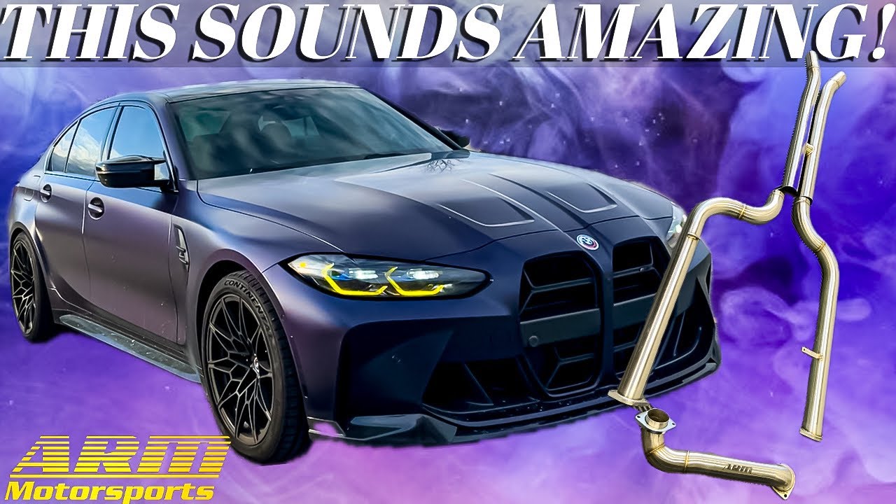 Installing the BEST Midpipe Available On A BMW G80 M3 - SOUND CLIPS INCLUDED!